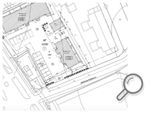 piirros kohteen julkisivusta